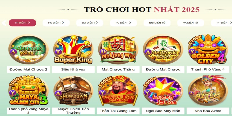 Kho game đa dạng có đầy đủ phiên bản đặc biệt